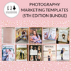 Photography Marketing Template Bundle by Magazine Mama (5th Edition)