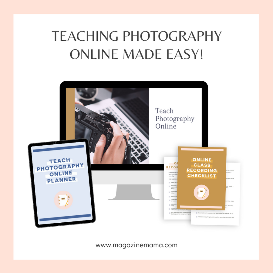 Teach Photography Online Made Easy