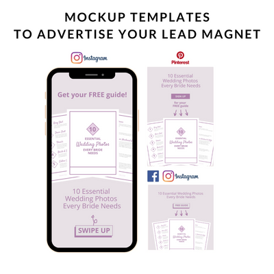 Wedding Photographer Lead Magnet Template Kit
