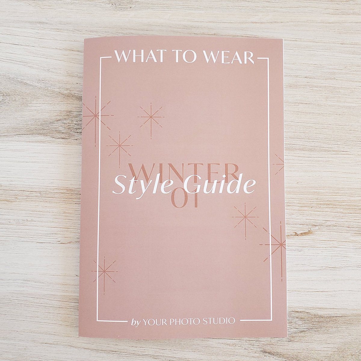What to Wear Guide Template Photographer Winter Style Guide