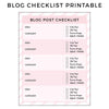 Blog Resources - The Photographer's Essential Blog Planner