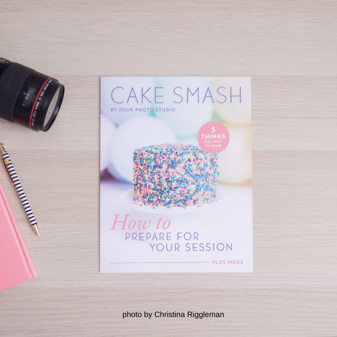 Cake Smash Photographer Welcome Guide Template (Canva Template Version)