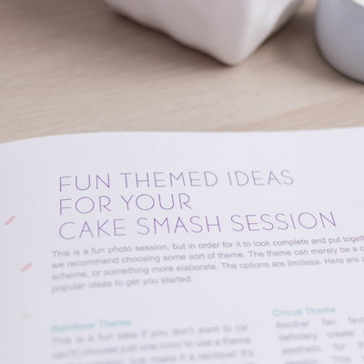 Cake Smash Photographer Welcome Guide Template (Canva Template Version)