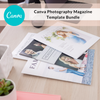 Canva Photography Magazine Template Bundle Vol. 1