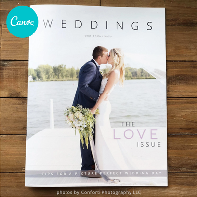 Canva Photography Magazine Template Bundle Vol. 1