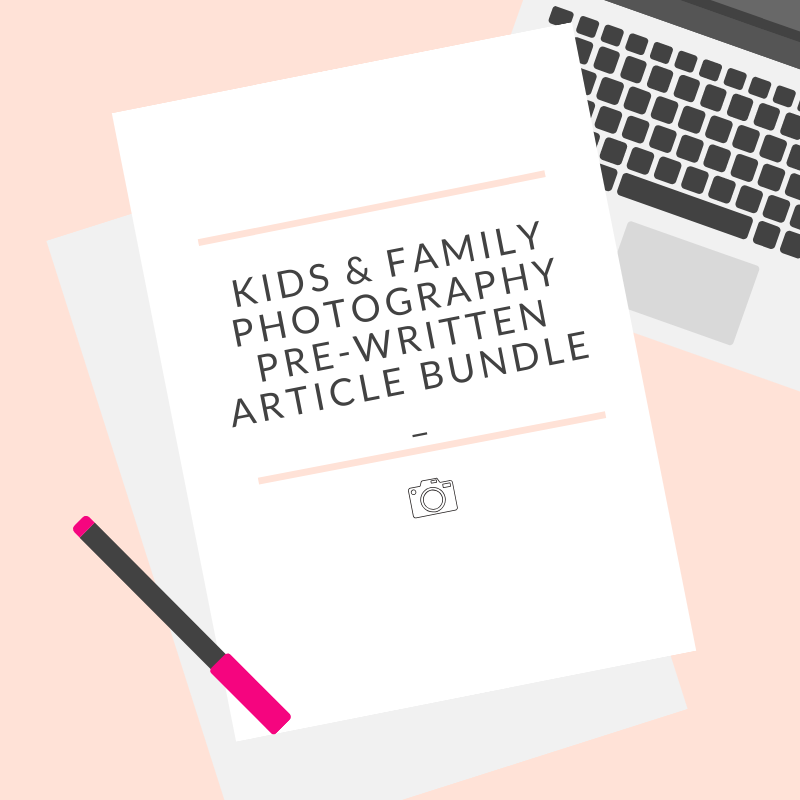 Photography Text: Kids and Family - Magazine Mama