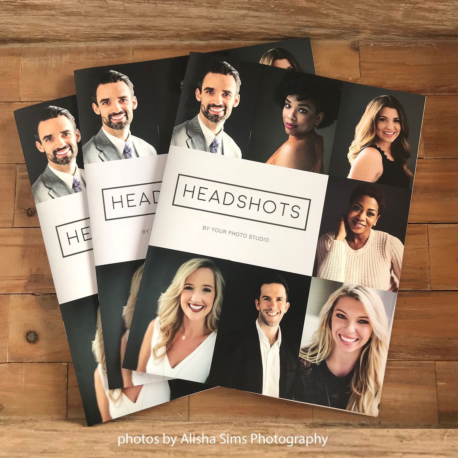 Headshots Magazine Template (Canva Template Version)