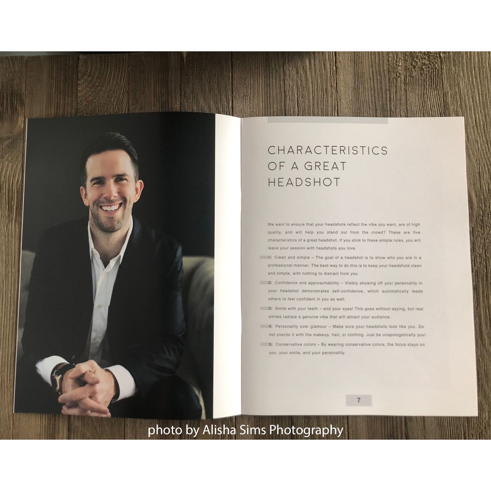 Headshots Magazine Template (Canva Template Version)