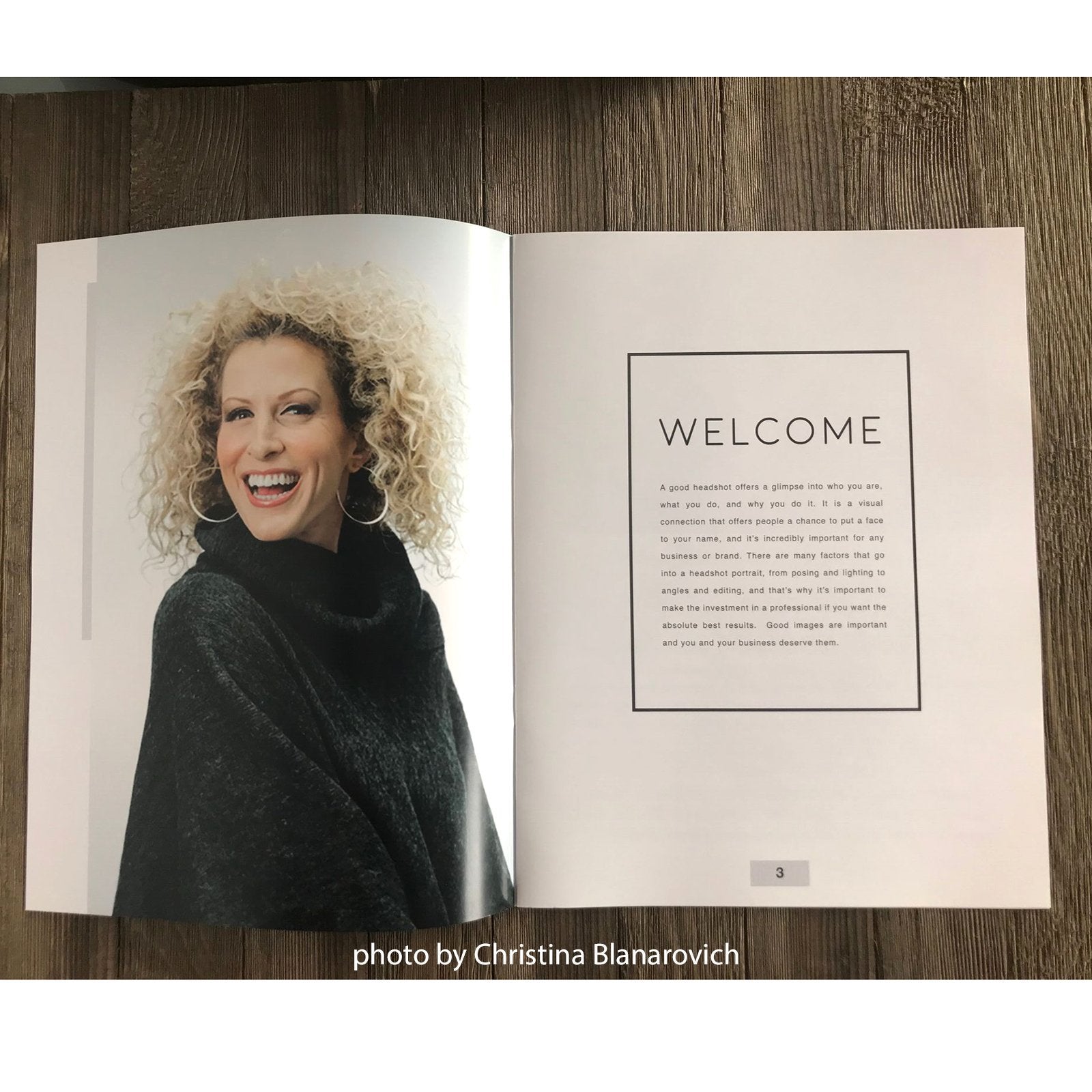 Headshots Magazine Template (Canva Template Version)