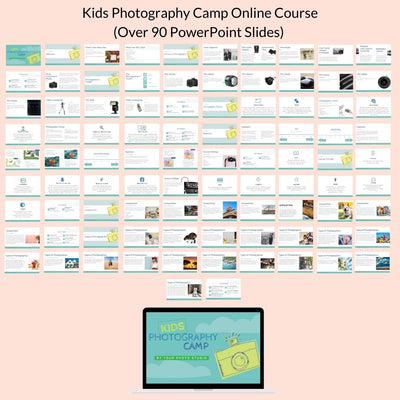 Teach Kids Photography Camp Online
