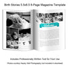 Mini-Magazine - Birth Photography Welcome Guide Template
