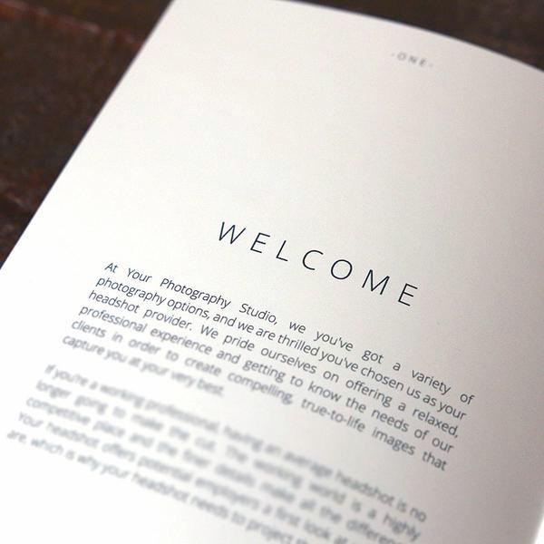 Headshot layout templates