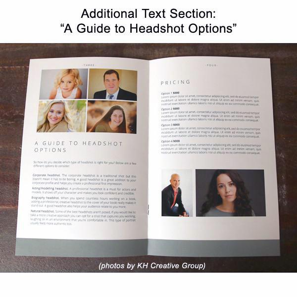 headshot template psd