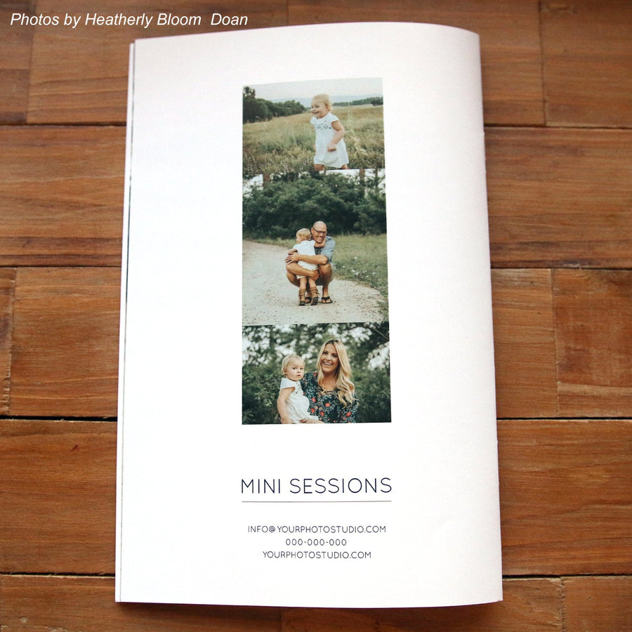 Photography Mini Session Welcome Packet Templates - Magazine Mama