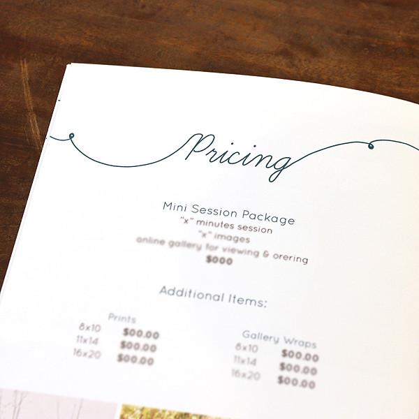 Mini-Magazine - Mini Session Welcome Guide Template