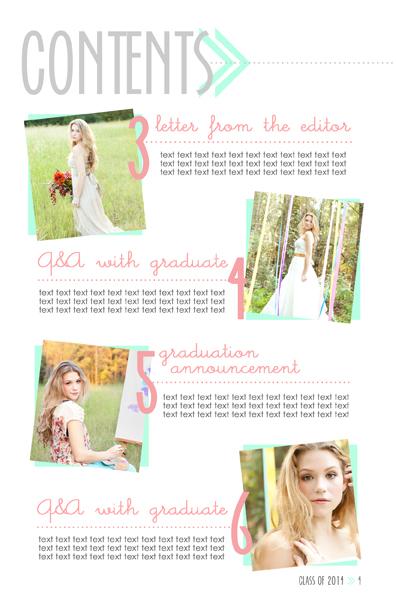 Senior Magazine Template