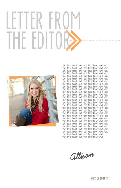 Senior Magazine Template