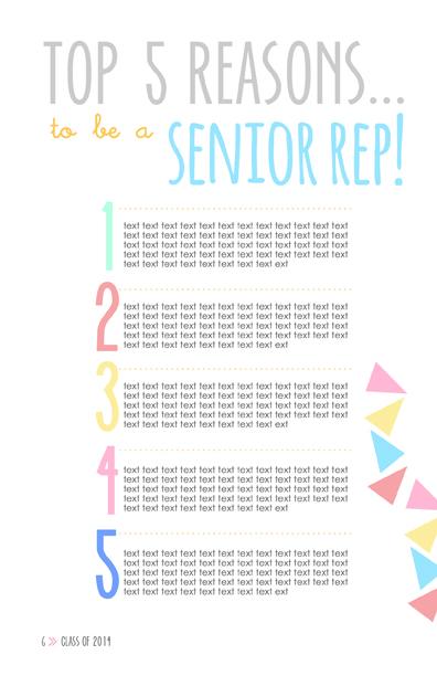 Senior Magazine Template