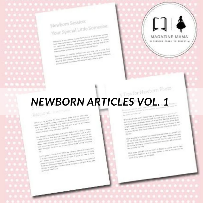 Newborn Photography Text