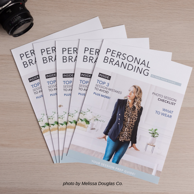Personal Brand Photography Magazine Template Vol 3.