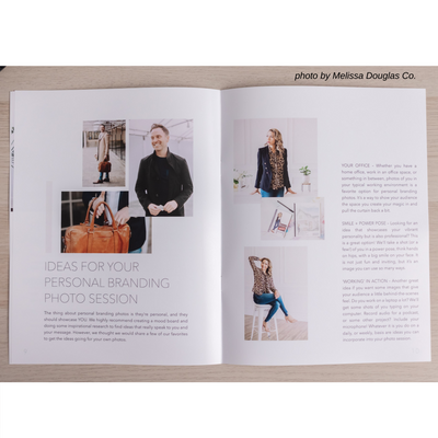 Personal Brand Photography Magazine Template Vol 3. (Canva Version)