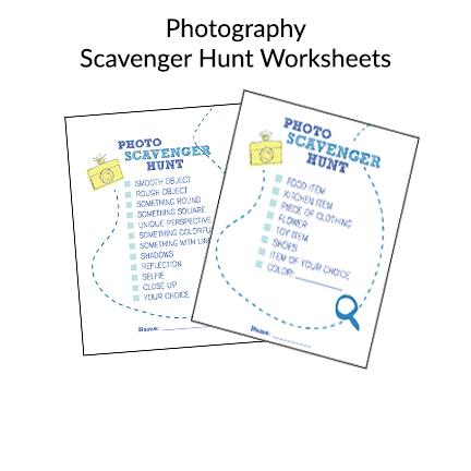 Photography Worksheets for Kids - Magazine Mama