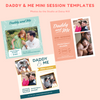 Photographer Marketing Templates Daddy and Me Mini Sessions