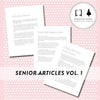 Senior Photographer Marketing Pre-Written Articles Bundle (Set of 12)