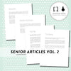 Senior Photographer Marketing Pre-Written Articles Bundle (Set of 12)