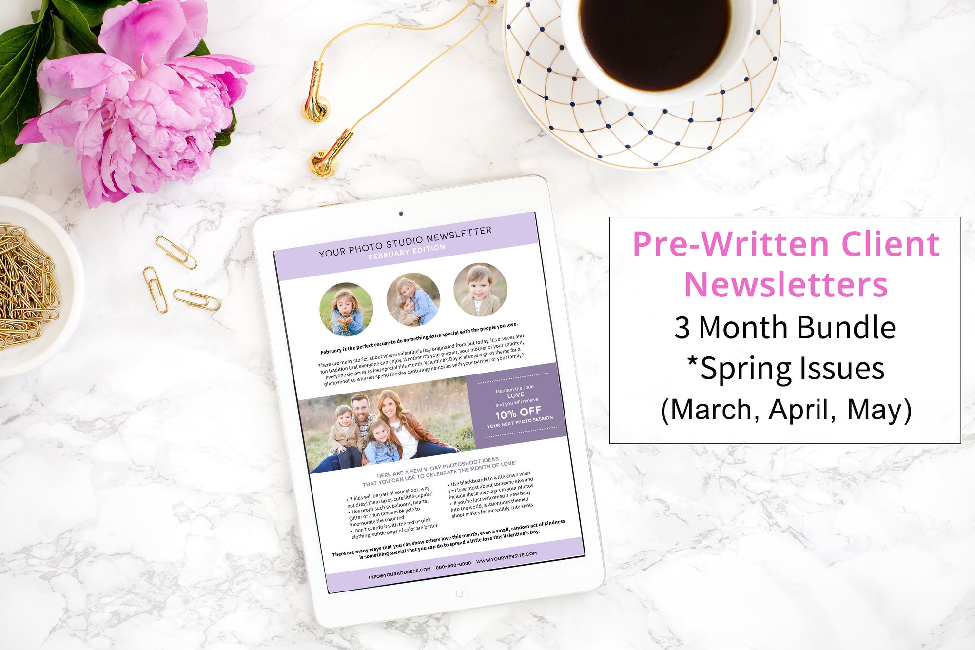 Newsletter Vol. 1 Bundle (Spring Issues)