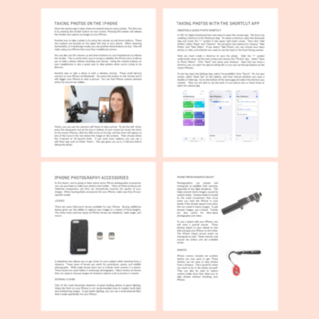 iPhone Photography Curriculum