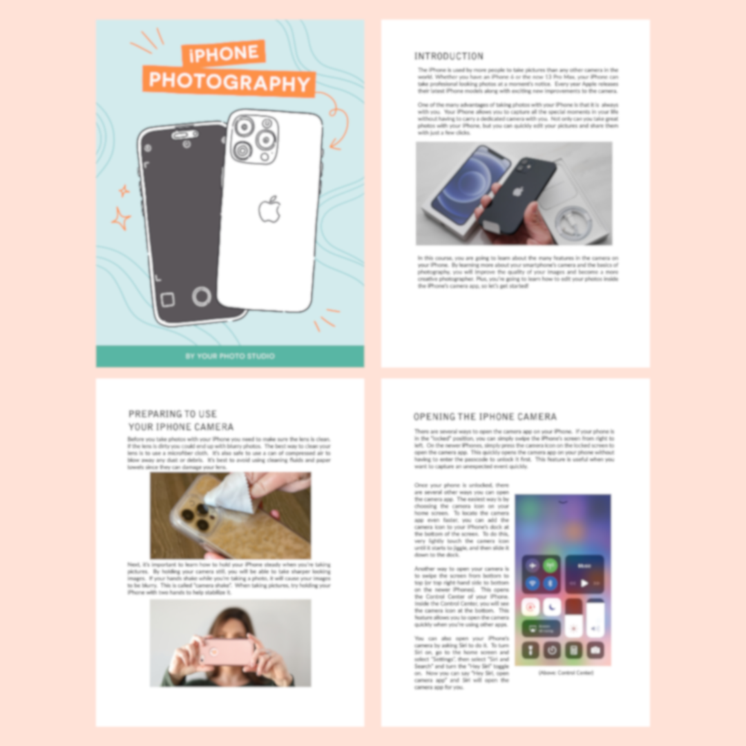 iPhone Photography Curriculum