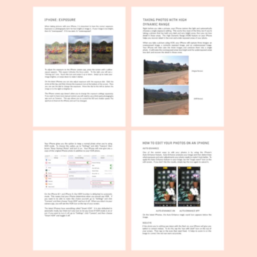 iPhone Photography Curriculum