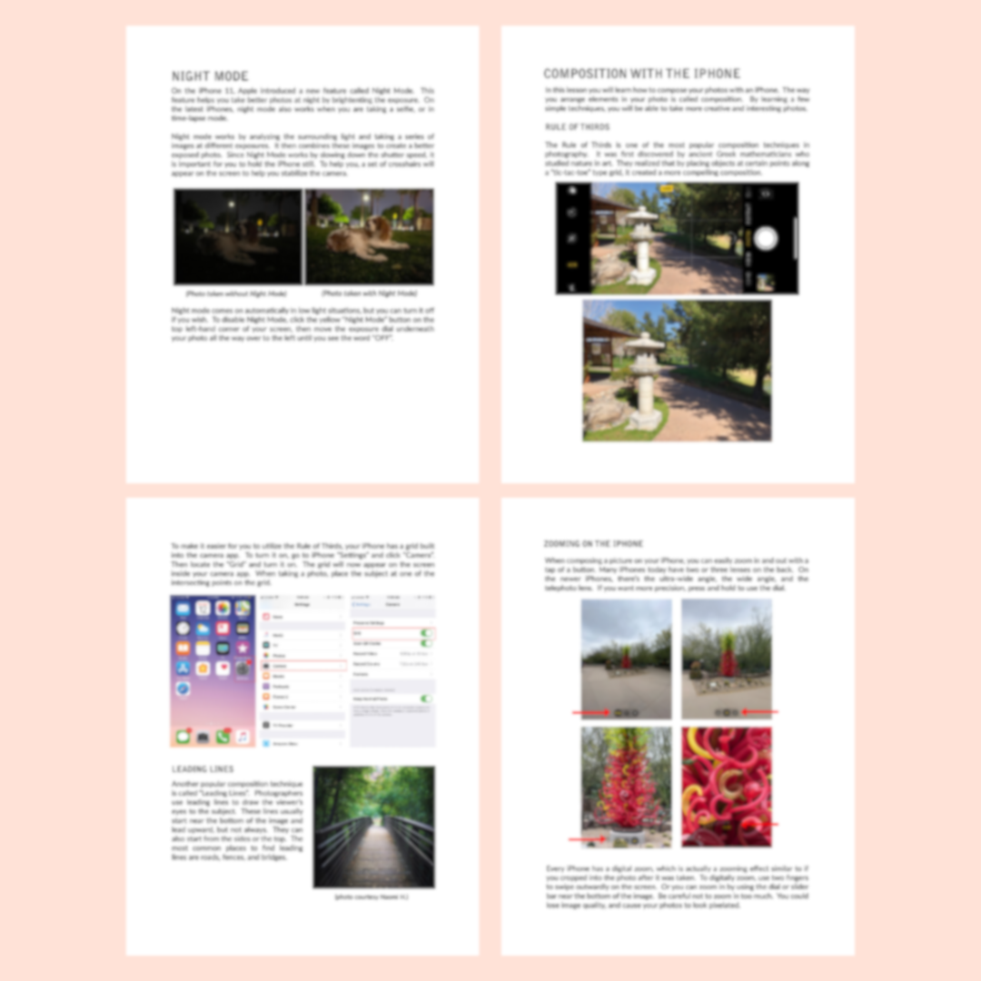 iPhone Photography Curriculum