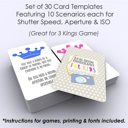 Templates For Teaching - Basic Digital Photography For Kids - Course Curriculum - Bundle