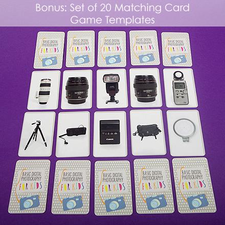 Teaching Photography Templates - Basic Digital Photography For Kids - Course Curriculum - Bundle