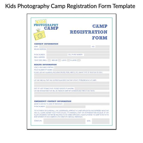 Photography Worksheets for Kids - Magazine Mama