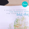 Wedding Venue Magazine Template (Canva Template Version)